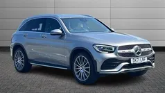 Silver Used 2022 Mercedes GLC220 AMG Line Premium SUV | £29,998 (Fair price)