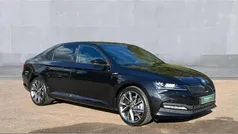 Black Used 2024 Skoda Superb SportlinePlus Hatchback | £26,250 (Fair price)