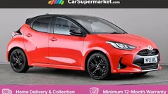 Orange Used 2021 Toyota Yaris Hybrid Edition Hatchback | £15,687 (Fair price)