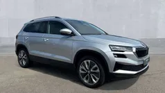 Brilliant silver metallic Used 2024 Skoda Karoq SE L SUV | £25,990 (Fair price)