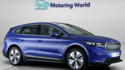 Used Skoda Enyaq iV ecoSuite 150 kW (204 HP) 2023 Blue SUV