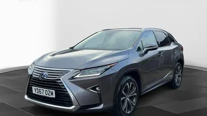 Grey Used 2017 Lexus RX450h Luxury Line SUV | £18,795 (Fair price)