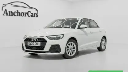 Used Audi A1 Sportback Sport 95 HP (69 kW) 2020 White Hatchback