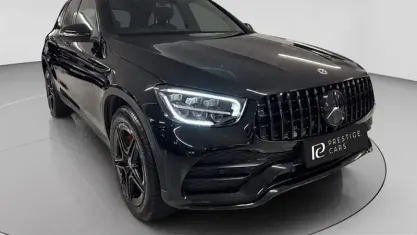Used Mercedes GLC300e AMG line 320 HP (235 kW) 2022 Black Estate
