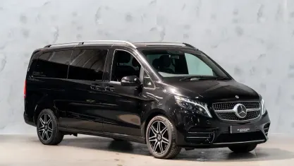Used Mercedes V300 AMG line 237 HP (174 kW) 2022 Black MPV