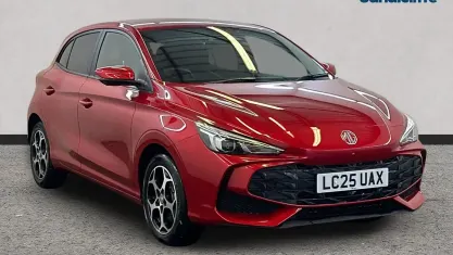 Used MG MG3 Trophy 194 HP (142 kW) 2024 Tri coat  dynamic red Hatchback