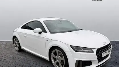 Used Audi TT S-Line 197 HP (144 kW) 2023 White Coupe