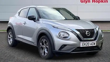 Used Nissan Juke N-Connecta 117 HP (86 kW) 2020 Silver SUV