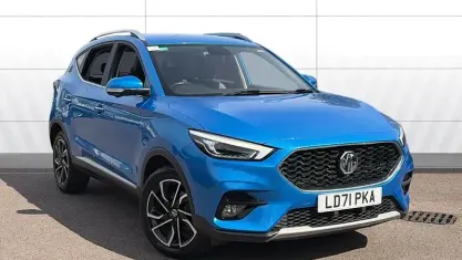 Used MG ZS Exclusive 106 HP (77 kW) 2021 Blue SUV