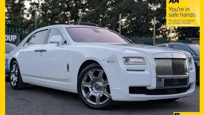 Used Rolls Royce Ghost 571 HP (419 kW) 2012 White Sedan