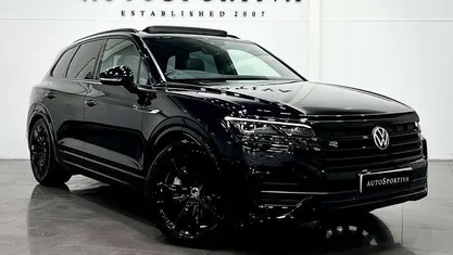 Black Used 2021 VW Touareg Black Edition SUV | £37,990 (Fair price)