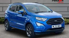 Blue Used 2022 Ford Ecosport ST-Line SUV | £13,995 (Fair price)