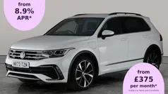 White Used 2023 VW Tiguan R-line SUV | £25,788 (Good price)