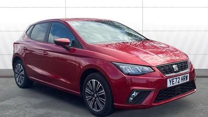 Używany Seat Ibiza SE 95 KM (69 kW) 2022 Czerwony Hatchback