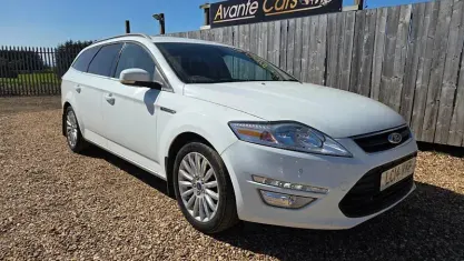 Begagnad Ford Mondeo Business Edition 163 HK (119 kW) 2014 Vit Kombi