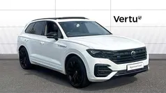 White Used 2021 VW Touareg Black Edition SUV | £39,669 (Fair price)