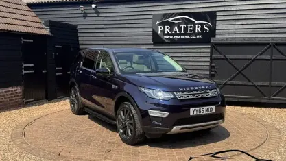 Used Land Rover Discovery Sport HSE Luxury 190 HP (139 kW) 2015 Blue SUV