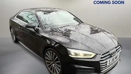 Black Used 2018 Audi A5 S-Line Coupe | £16,350 (Fair price)