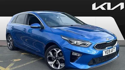 Used Kia Ceed 140 HP (102 kW) 2019 Blue Hatchback
