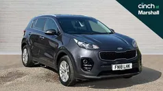 Silver Used 2018 Kia Sportage 2 SUV | £10,666 (Fair price)