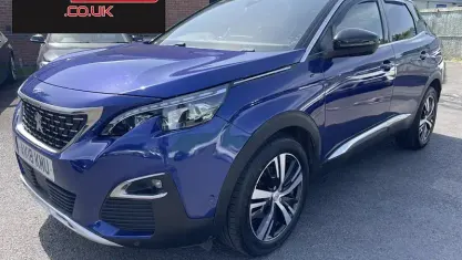 Used Peugeot 3008 GT-line 131 HP (96 kW) 2018 Blue SUV
