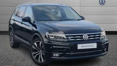 Black Used 2021 VW Tiguan Allspace R-line SUV | £31,850 (Fair price)