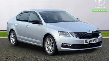 Used Skoda Octavia SE L 150 HP (110 kW) 2020 Silver Hatchback