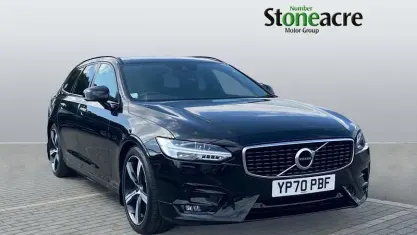 Used Volvo V90 R-Design 190 HP (139 kW) 2020 Black Estate