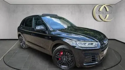 Used Audi Q5 S-Line 252 HP (185 kW) 2018 Black SUV