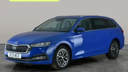 Używany Skoda Octavia SE L 116 KM (85 kW) 2021 Niebieski Kombi
