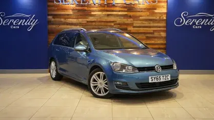 Used VW Golf VII GT 150 HP (110 kW) 2015 Blue Estate