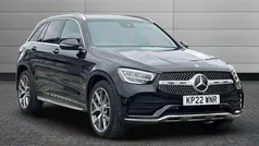 Black Used 2022 Mercedes GLC300 AMG Line Premium SUV | £31,850 (Fair price)