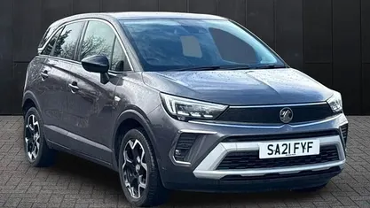 Used Vauxhall Crossland Elite 110 HP (80 kW) 2021 Grey SUV