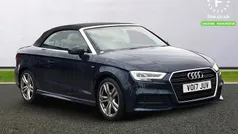 Blue Used 2017 Audi A3 Cabriolet S-Line Cabriolet | £13,499 (Fair price)