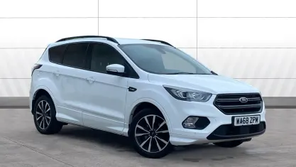 Begagnad Ford Kuga ST-Line 120 HK (88 kW) 2018 Vit SUV