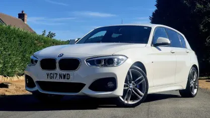 Used BMW 118 M Sport 136 HP (100 kW) 2017 White Hatchback