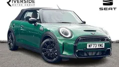 British racing green metallic Used 2023 Mini Cooper S Cabriolet Exclusive Cabriolet | £25,990 (Fair price)