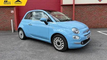 Used Fiat 500 Lounge 69 HP (50 kW) 2017 Black Hatchback