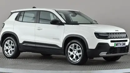 Used Jeep Avenger EV Altitude 114 kW (156 HP) 2024 White SUV