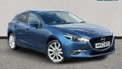 Used Mazda 3 Inclusive 120 HP (88 kW) 2017 Blue Hatchback