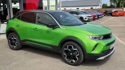 Used Vauxhall Mokka Ultimate 131 HP (96 kW) 2022 Green SUV