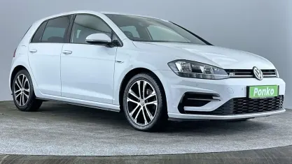Used VW Golf VII R-line 150 HP (110 kW) 2018 White Hatchback