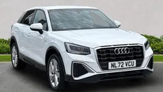White Used 2022 Audi Q2 S-Line SUV | £21,717 (Fair price)