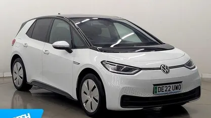 Used VW ID.3 Pro Performance 150 kW (204 HP) 2022 White Hatchback