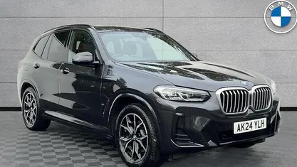 Grey Used 2024 BMW X3 M Sport SUV | £39,995 (Fair price)