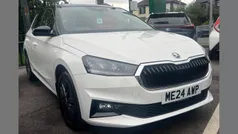 Candy white black magic pearl effect Used 2024 Skoda Fabia Colour Edition Hatchback | £15,995 (Fair price)