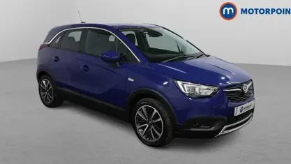Used Vauxhall Crossland X Elite 82 HP (60 kW) 2018 Blue SUV