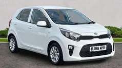 White Used 2018 Kia Picanto 2 Hatchback | £9,299 (Fair price)