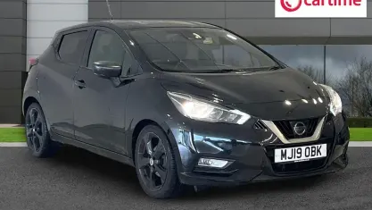 Used Nissan Micra S 101 HP (74 kW) 2019 Black Hatchback