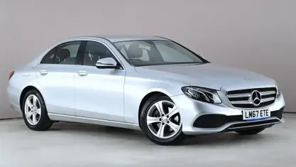 Begagnad Mercedes E200 SE 150 HK (110 kW) 2017 Silver Sedan